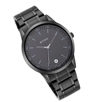 Titan  Minimals Analog Watch - For Men 1806NM01Introducing the Titan Minimals Analog Watch - 1806NM01: Redefining Timeless Elegance and Precision for the Modern Man:  Discover the perfect blend of style and sophistication with the Titan Minimals Analog Wa